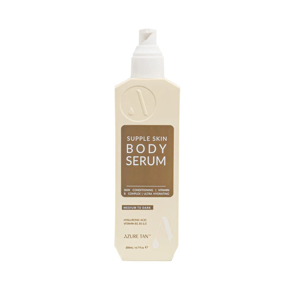 Azure Tan 柔光美黑精华乳 - 自然/深色款 200ml